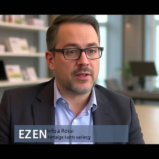 Screenshot dell'intervista video con Alessandro Rossi, CEO di InnovaTech S.r.l.