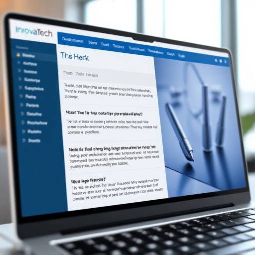 Screenshot dell'Intranet di InnovaTech con messaggi chiari e ben comunicati